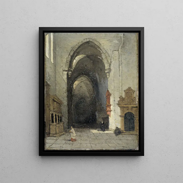 Johannes Bosboom - Interior of the Dom in Trier.webp