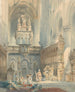 Innenansicht der Kirche - Johannes Bosboom — Ansicht des Kunstwerks