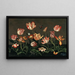 Naturmorte mit Tulpen - Johannes Bosschaert — gerahmtes Bild an der Wand
