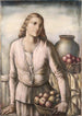 Frau mit einem Schal - Johannes Greenberg — Ansicht des Kunstwerks