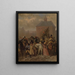 L'arrivée des Français en 1795 - Johannes Hinderikus Egenberger — gerahmtes Bild an der Wand
