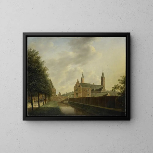 Manoir de Heemstede - Johannes Janson — gerahmtes Bild an der Wand