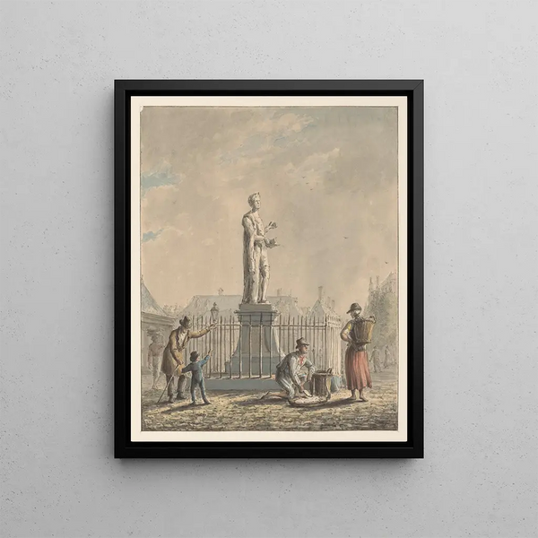 Johannes Jelgerhuis - Standbeeld van Laurens Jansz Coster te Haarlem.webp
