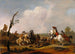 Schlachtenszene - Johannes Lingelbach — Ansicht des Kunstwerks