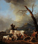 Der Hirte und seine Herde - Johannes Lingelbach — Ansicht des Kunstwerks
