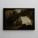 La Madeleine dans une grotte - Johannes Lingelbach — gerahmtes Bild an der Wand