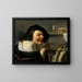 Démocrite - Johannes Paulus Moreelse — gerahmtes Bild an der Wand