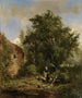 Hof auf dem Bauernhof - Johannes Wernardus Bilders — Ansicht des Kunstwerks