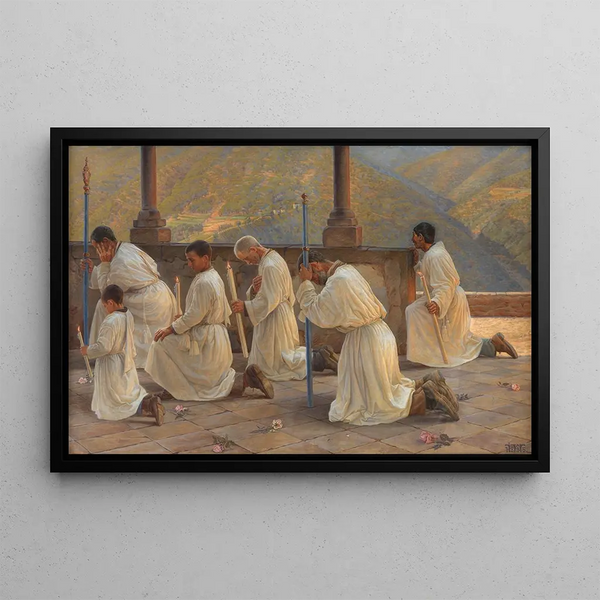 Johannes Wilhjelm - Bn om regn Procession i Apenninerne.webp