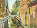 Kanal von Venedig - Johannes Wilhjelm — Ansicht des Kunstwerks