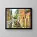 Kanal von Venedig - Johannes Wilhjelm — gerahmtes Bild an der Wand