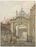 Blick durch eine Tür in Dordrecht - Johannes van Lexmond — Ansicht des Kunstwerks