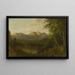 Sur le Haut Hudson - John Adams Parker — gerahmtes Bild an der Wand