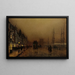 Docks de Glasgow - John Atkinson Grimshaw — gerahmtes Bild an der Wand