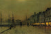 Quai de Greenock bei Nacht - John Atkinson Grimshaw — Ansicht des Kunstwerks