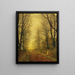 In dem goldenen Licht des Herbstes - John Atkinson Grimshaw — gerahmtes Bild an der Wand