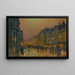 London, Straße St James - John Atkinson Grimshaw — gerahmtes Bild an der Wand