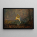 Sommernacht oder Iris - John Atkinson Grimshaw — gerahmtes Bild an der Wand