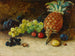 Naturstillleben mit Ananas, Trauben, Nüssen und Pflaumen - John Atkinson Grimshaw — Ansicht des Kunstwerks