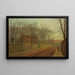 La Rookery - John Atkinson Grimshaw — gerahmtes Bild an der Wand