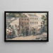 Arbeitstag - John Augustus Atkinson — gerahmtes Bild an der Wand