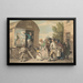 Le spectacle - John Augustus Atkinson — gerahmtes Bild an der Wand