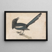 Eine Meise - John Bewick — gerahmtes Bild an der Wand
