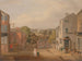 Straßenszene in Chorley, Lancashire, mit Blick auf Chorley Hall - John Bird aus Liverpool — Ansicht des Kunstwerks