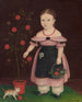 Kleine Mädchen mit Lavendel - John Bradley — Ansicht des Kunstwerks