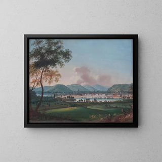 John Caspar Wild - Cincinnati From Behind Newport Barracks.webp