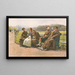 Soldaten in der Genesung - John Charles Dollman — gerahmtes Bild an der Wand