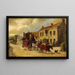 Szene einer Postkutsche - John Charles Maggs — gerahmtes Bild an der Wand