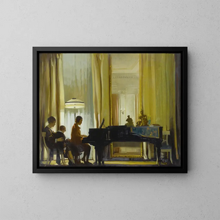 John Christen Johansen - The Recital Drawing Room Town House.webp
