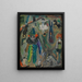 Vue de la rue - John Christensen — gerahmtes Bild an der Wand