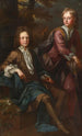 Portrait de Thomas et George Dashwood - John Closterman — Ansicht des Kunstwerks