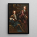 Portrait de Thomas et George Dashwood - John Closterman — gerahmtes Bild an der Wand
