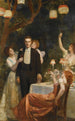 Der Garten von Armide - John Collier — gerahmtes Bild an der Wand