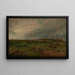 Eine Straße durch Hampstead Heath - John Constable — gerahmtes Bild an der Wand