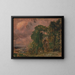 Ein Blick auf Hampstead bei Gewitterwetter - John Constable — gerahmtes Bild an der Wand