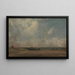 Ansicht von Hampstead Heath - John Constable — gerahmtes Bild an der Wand