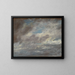 Studie der Wolken - John Constable — gerahmtes Bild an der Wand