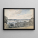 Dedham Vale Suffolk seit fast East Bergholt - John Constable — gerahmtes Bild an der Wand