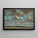 Landschaft erweitert mit grauen Wolken - John Constable — gerahmtes Bild an der Wand