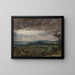 Vue de Hampstead Heath vers Harrow - John Constable — gerahmtes Bild an der Wand