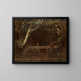 Das Landschaftsbild des Schlosses - John Constable — gerahmtes Bild an der Wand