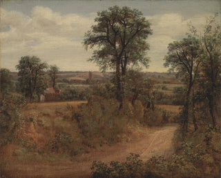 Allée près de Dedham - John Constable — Ansicht des Kunstwerks