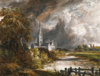 John Constable - Salisbury Cathedral From The Meadows.webp