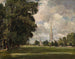 Salisbury Cathedral vom Lower Marsh Close aus - John Constable — Ansicht des Kunstwerks