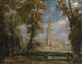 Kathedrale von Salisbury aus den Bischofsgärten - John Constable — Ansicht des Kunstwerks
