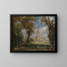 Kathedrale von Salisbury aus den Bischofsgärten - John Constable — gerahmtes Bild an der Wand